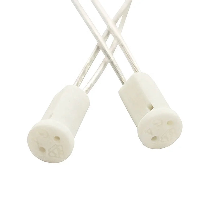 b2b High quality G4 lampholder 30cm cable ceramic G4 lampholder high quality lamp holder