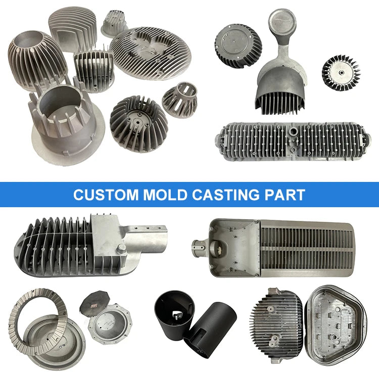 b2b Custom LED lamp shade aluminum lamp cover die-casting parts