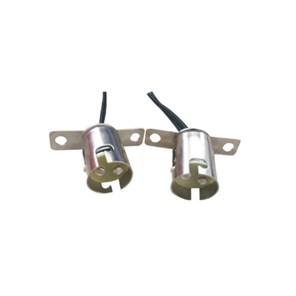b2b BAY15D bulb socket with 15cm cable heat clamp BAY15D lampholder adapter