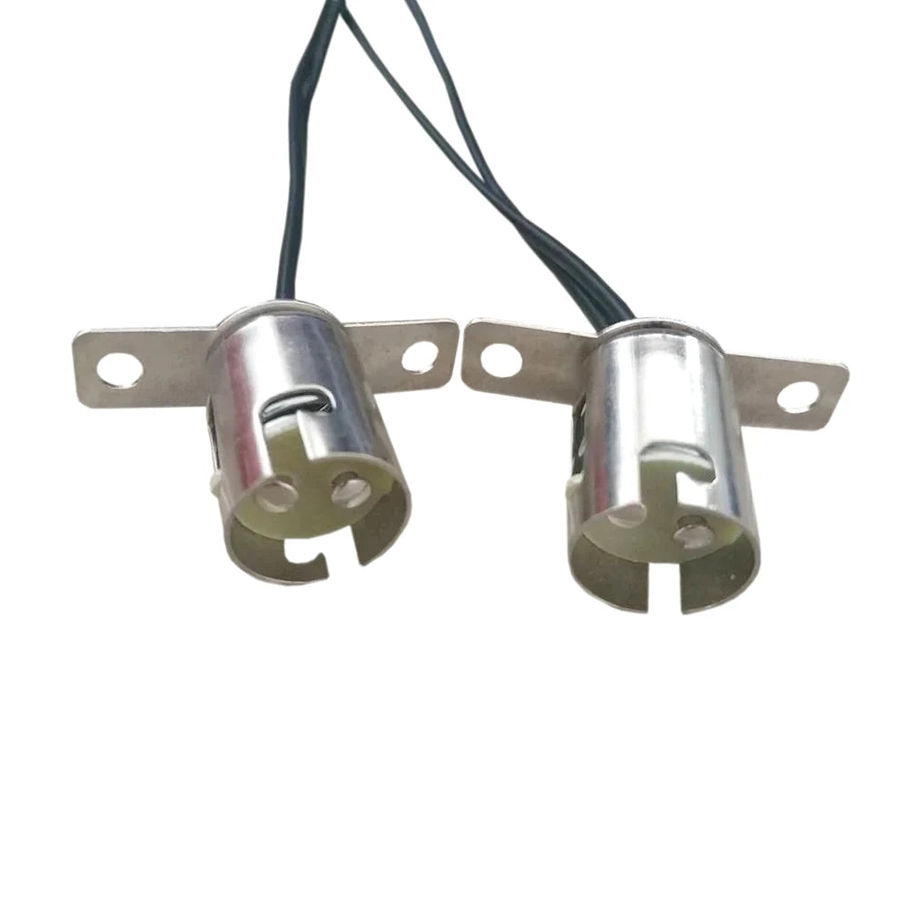 b2b BAY15D bulb socket with 15cm cable heat clamp BAY15D lampholder adapter