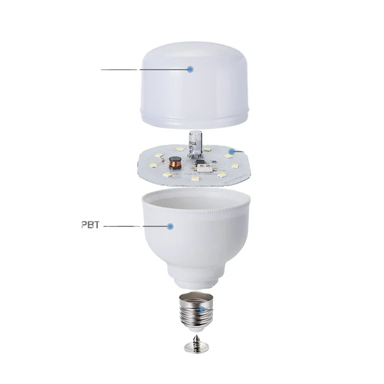 b2b Whole sale unassembled SKD CKD 5W 10W 15W 20W 30W 60W E27 Dob A LED T-bulb parts LED...