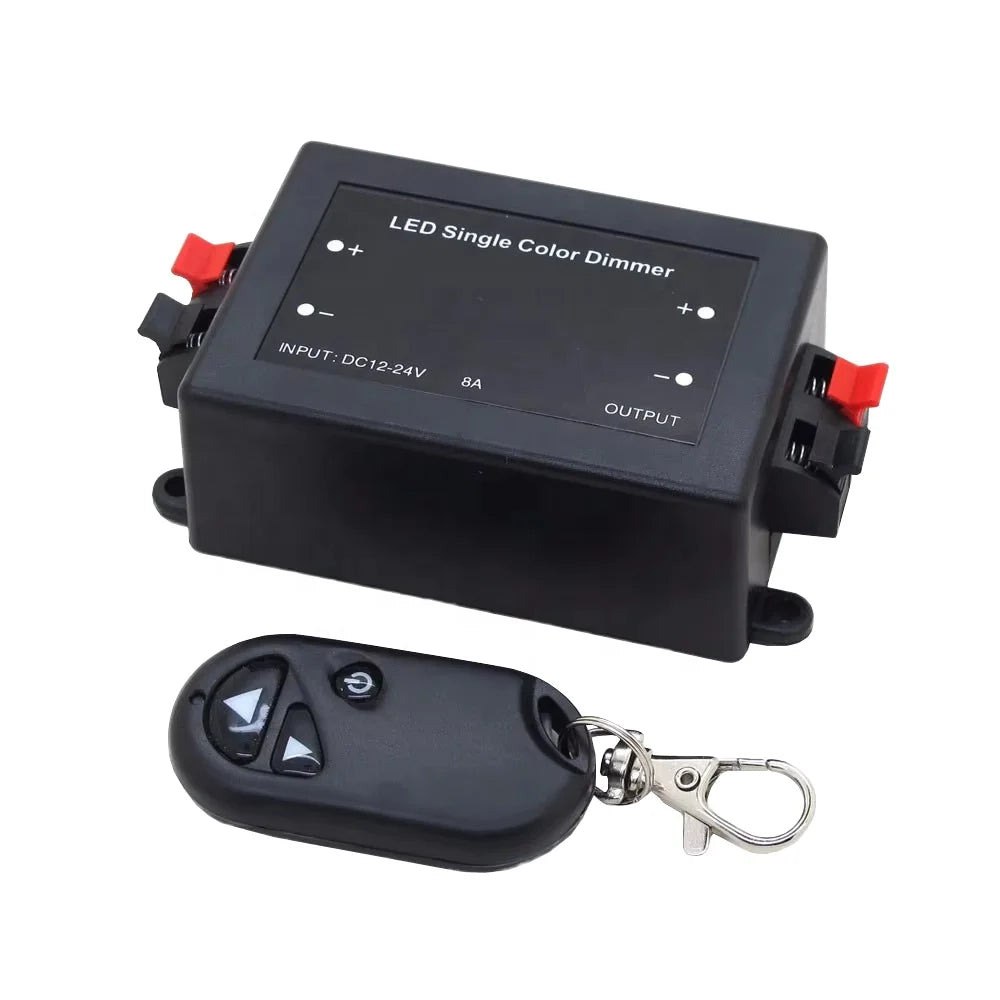b2b DC12V LED dimmer with 3-key wireless remote control <8A