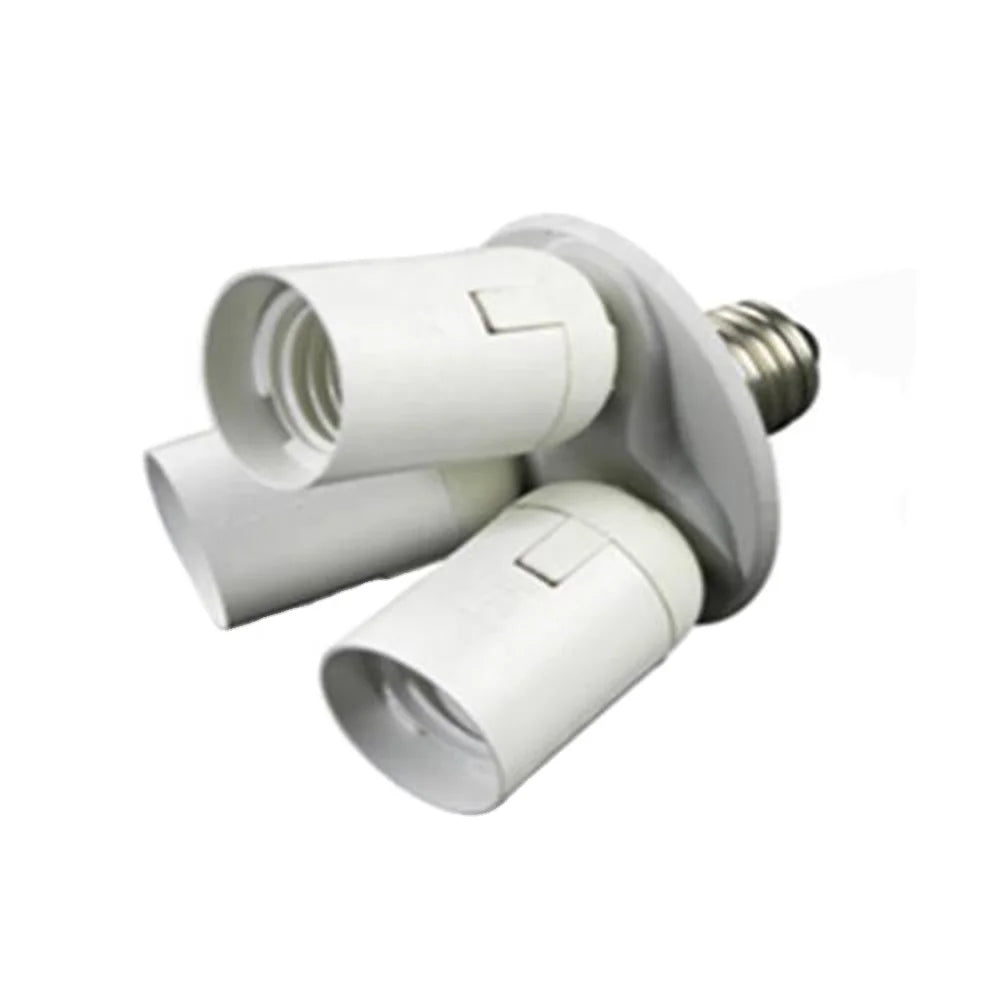 b2b New type E27 to 3E27 lampholder base adapter converter for 3E27 bulb adapter