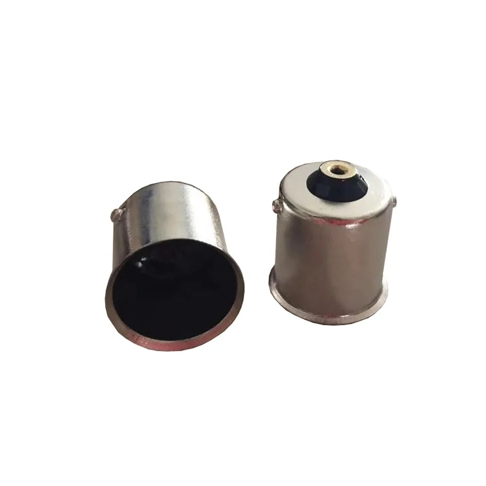 b2b B15S lamp cap iron or copper plated bayonet type B15S metal LED lampholder for automotive bulb management