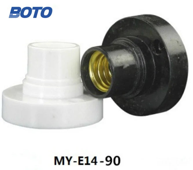 B2B Plastic &amp; Ceramic Lamp Holders E27 E14 Edison Base Socket LED Lighting Screw Lamp Parts