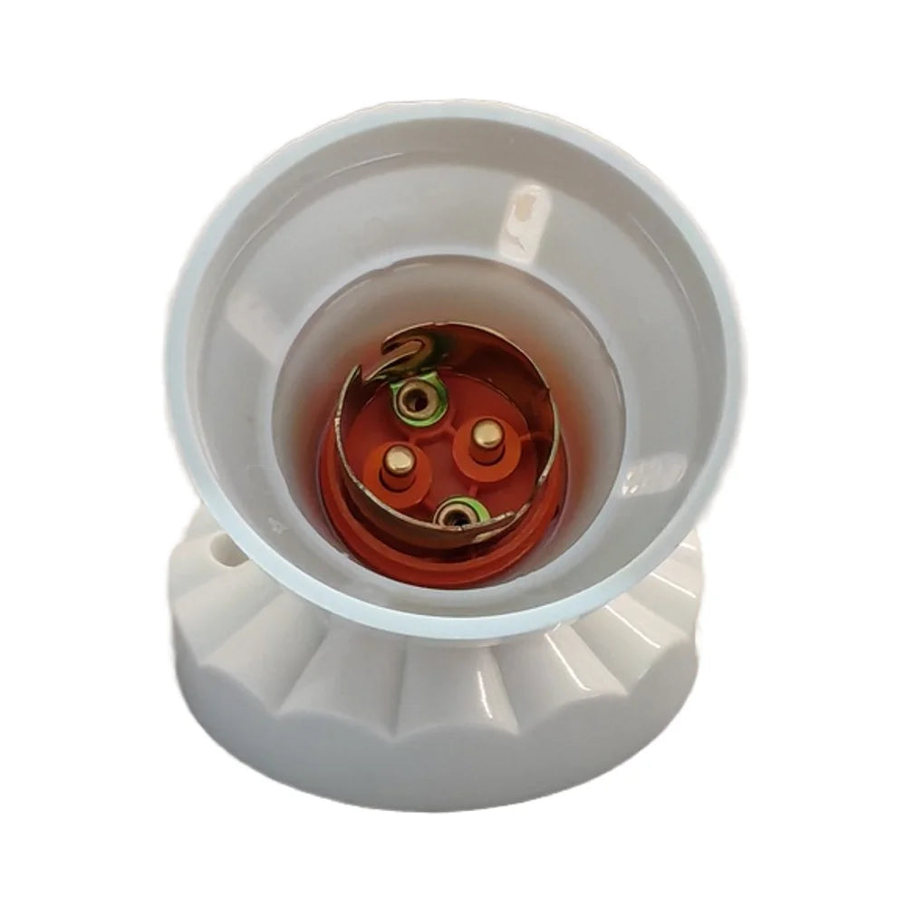 b2b East Africa electric wood B22 pin E27 double wall bulb socket with rubber wood angled lamp holder