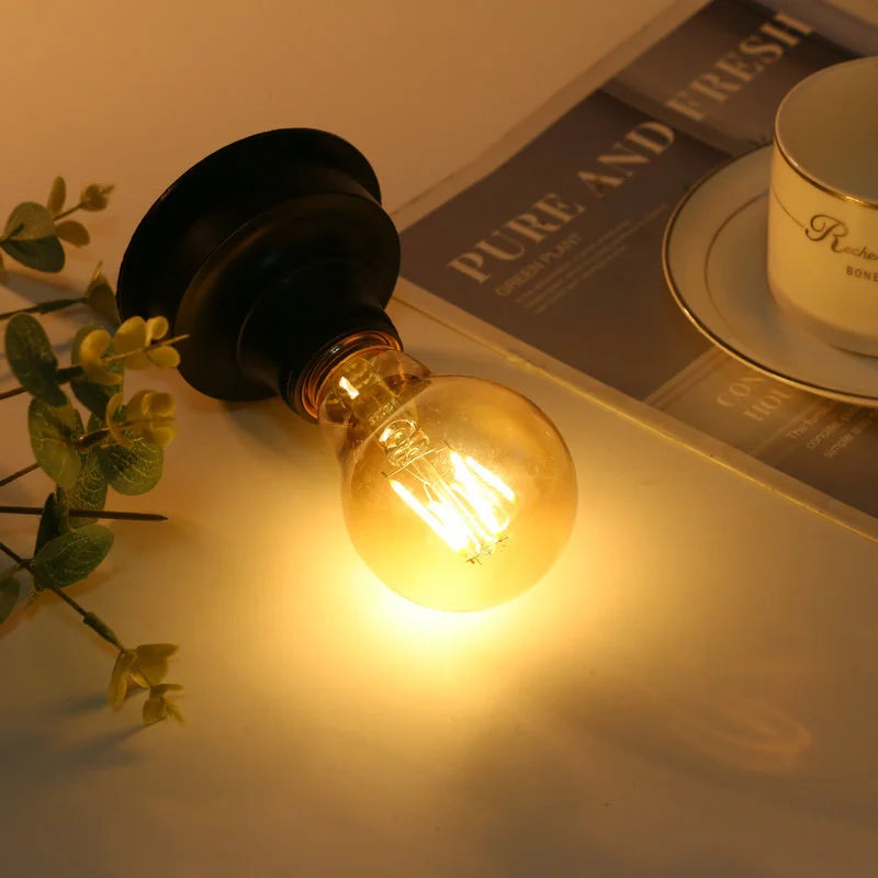 b2b Customizable E27 wholesale vintage LED bulb accessories, spare parts for home decor and banquet hall decoration
