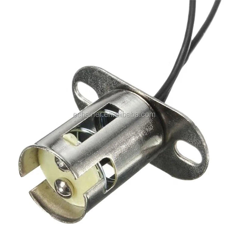 b2b Hot sale B15D flat foot lampholder base lamp socket