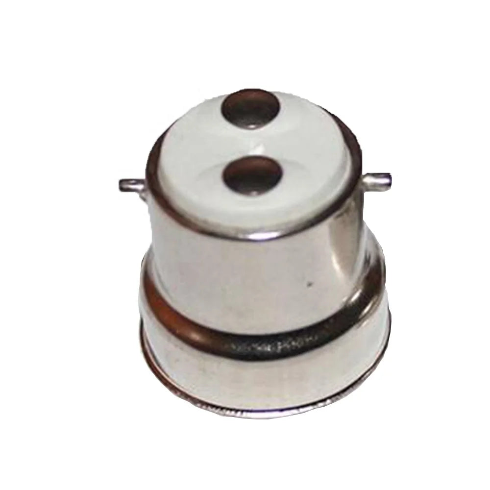 b2b Hot sale B22 cap solderless lamp cap iron plated lamp holder