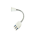 b2b Modern hot sale Italian plug to E27 20cm long 3-pin plug lampholder