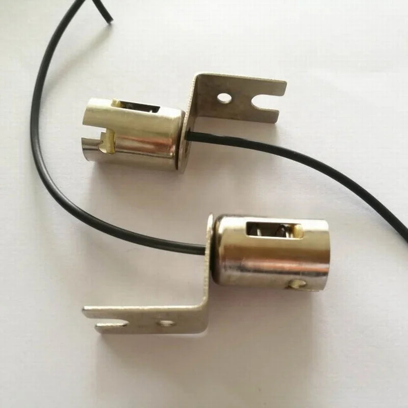 b2b Bayonet BA15S socket with bracket lamp cap for automotive bulb iron manufacturing stylish electricity...