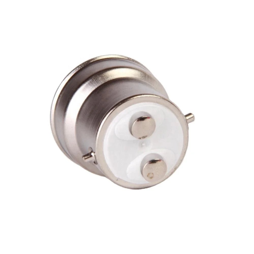 b2b Hot sale B22 cap solderless lamp cap iron plated lamp holder