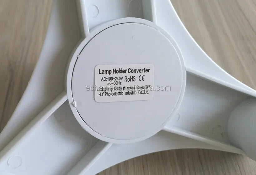 b2b High quality E27 to 3E27 lampholder converter CEROHS certified