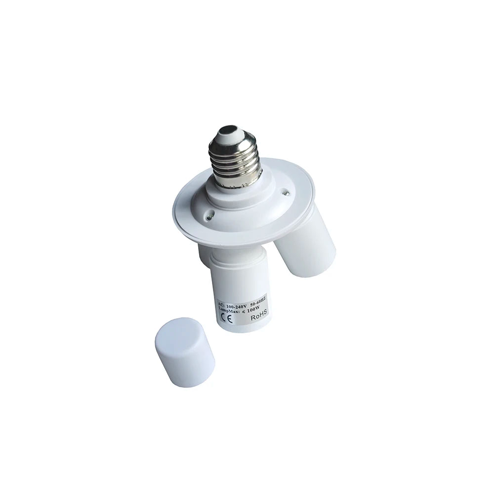 b2b High quality E27 to 3E27 lampholder adapter converter
