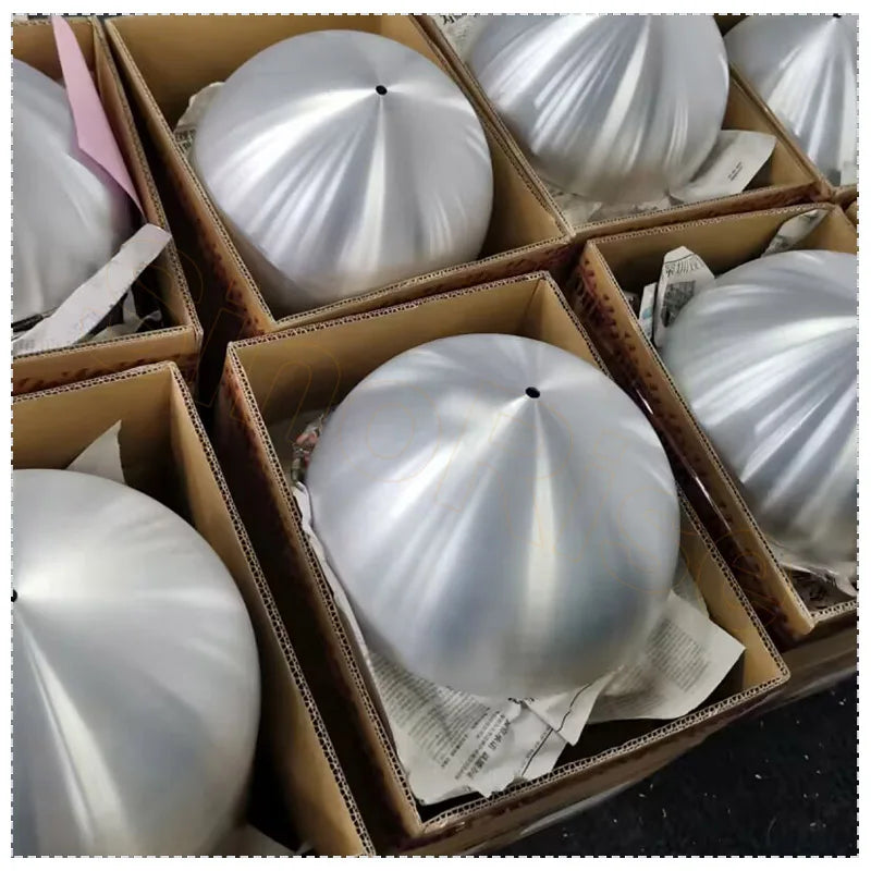 b2b Custom CNC machined turned aluminum brass conical lamp lighting parts rotating lampshade base parts
