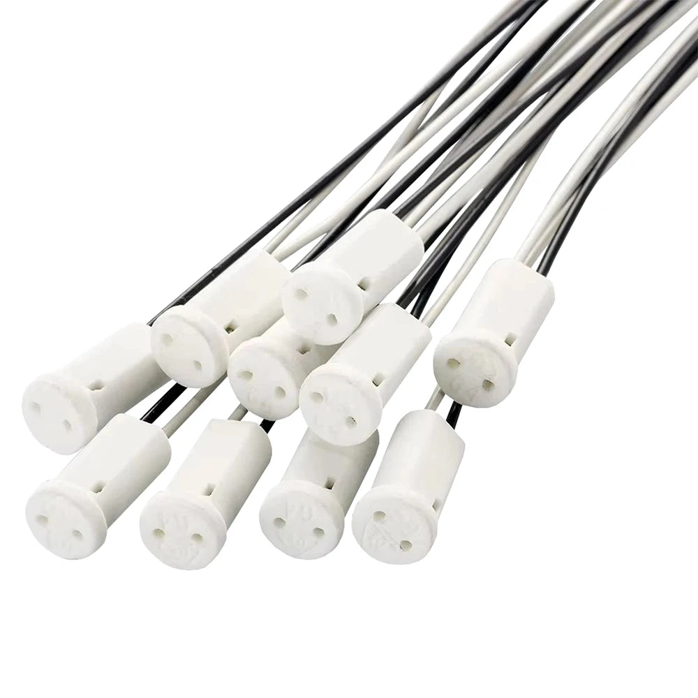 b2b High quality G4 lampholder 30cm cable ceramic G4 lampholder high quality lamp holder