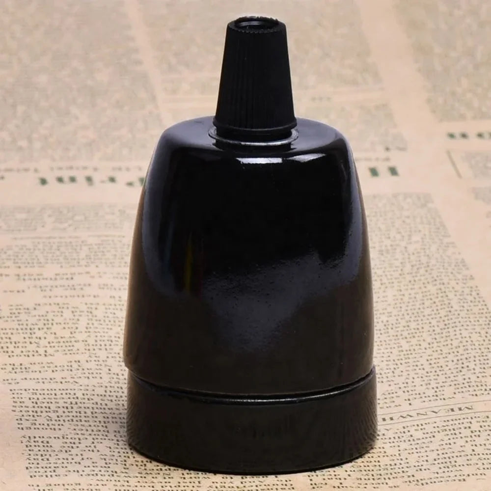 b2b Lampholder E27 ceramic colored glaze lampholder ceramic electric lamp socket lamp
