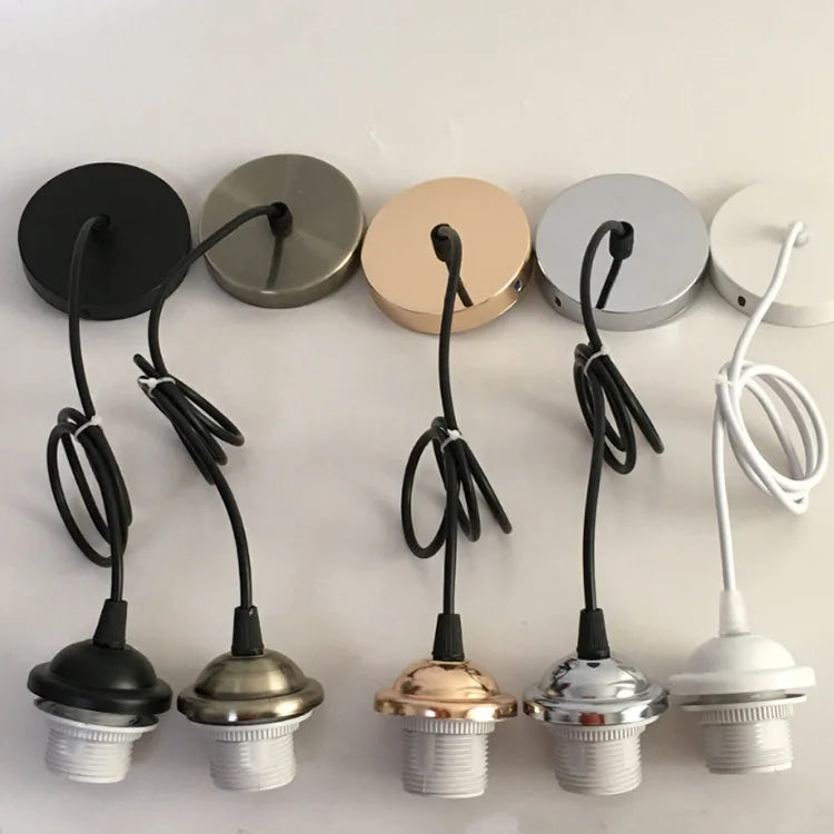 b2b Lighting accessories, lamp bulb socket E27 pendant lamp base lampholder