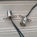 b2b BAY15D bulb socket with 15cm cable heat clamp BAY15D lampholder adapter