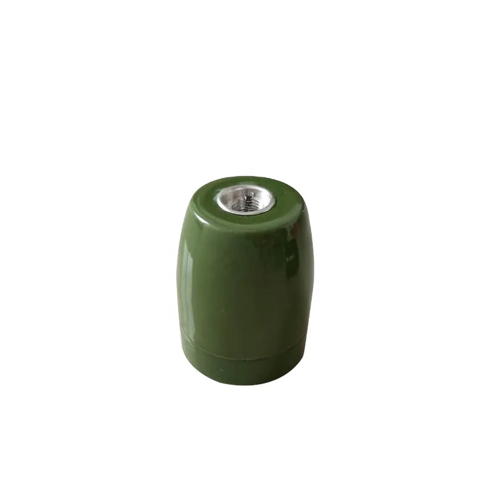 b2b Lampholder E27 ceramic colored glaze lampholder ceramic electric lamp socket lamp