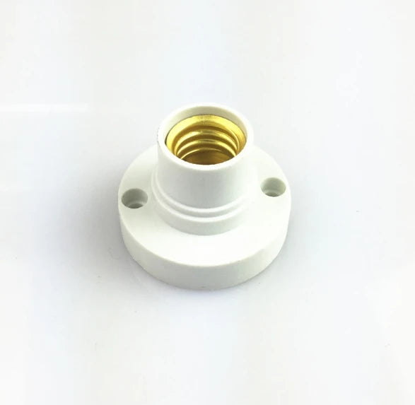 B2B Plastic &amp; Ceramic Lamp Holders E27 E14 Edison Base Socket LED Lighting Screw Lamp Parts