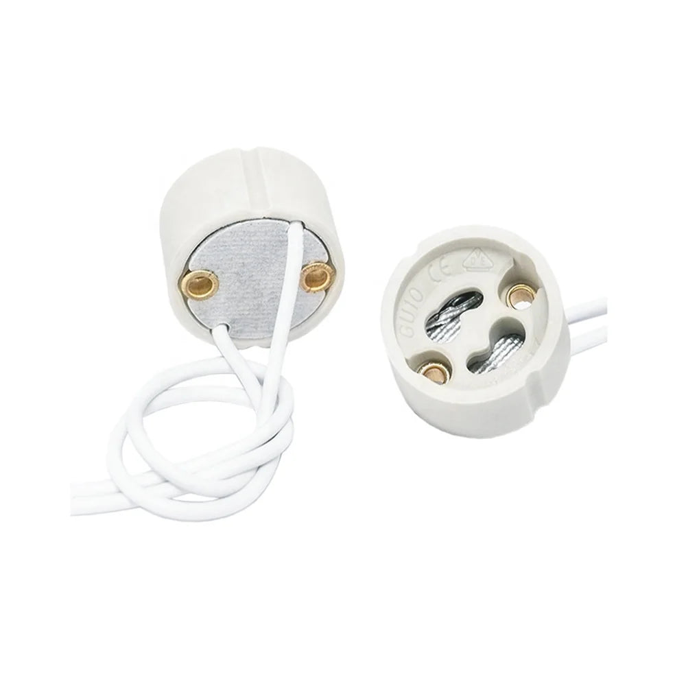 b2b High quality GU10 ceramic LED bulb socket lampholder base