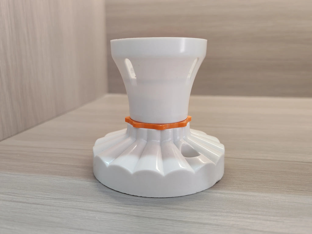 b2b East Africa electric wood B22 pin E27 double wall bulb socket with rubber wood angled lamp holder