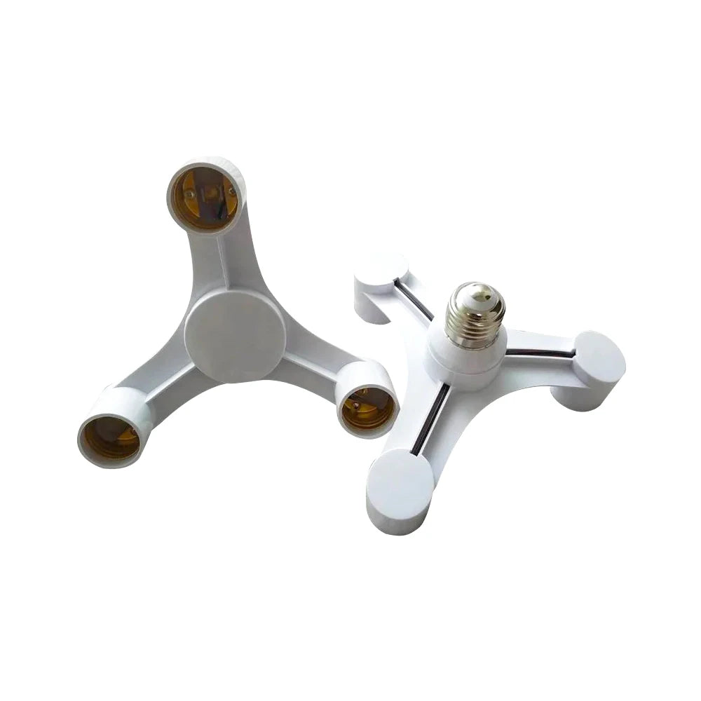 b2b High quality E27 to 3E27 lampholder adapter converter