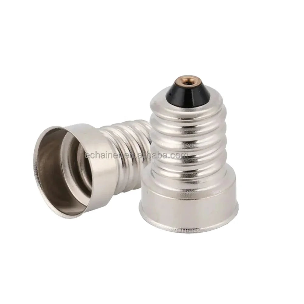b2b E14 aluminum lamp cap solder lamp cap screw lamp cap