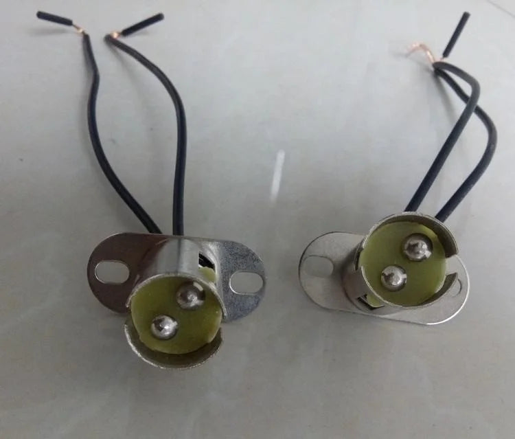 b2b Hot sale B15D flat foot lampholder base lamp socket