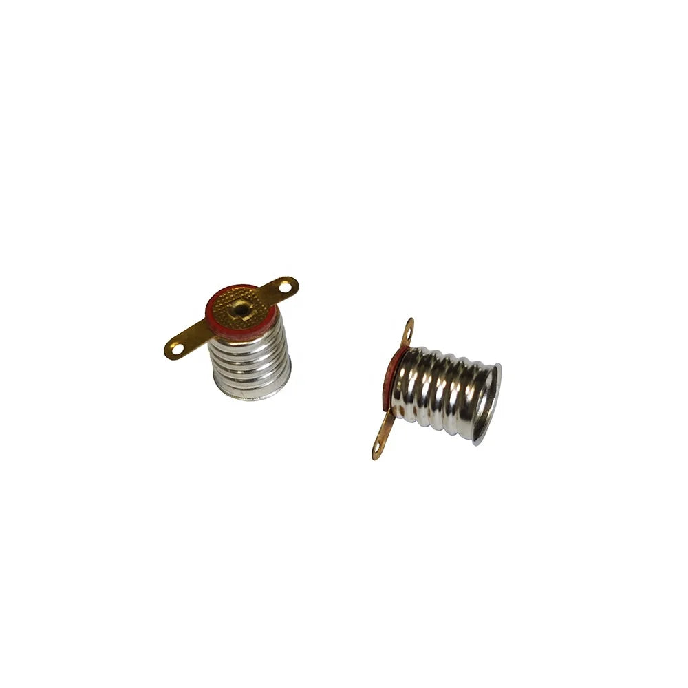 b2b High quality E10 copper lampholder cap E10 lampholder base