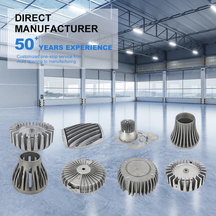 b2b Custom LED lamp shade aluminum lamp cover die-casting parts