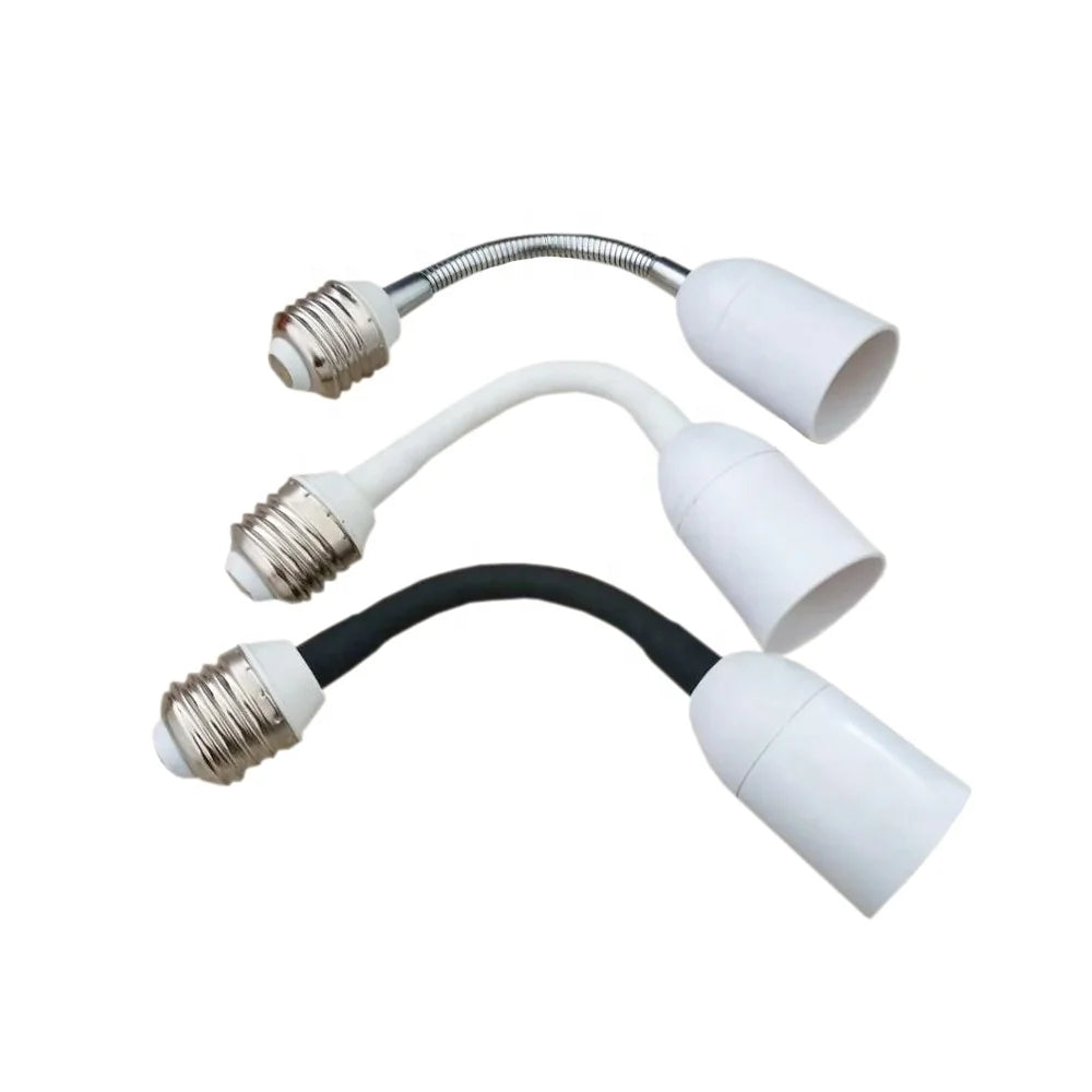 b2b High quality E27 to E27 lampholder with 20cm cable lamp adapter