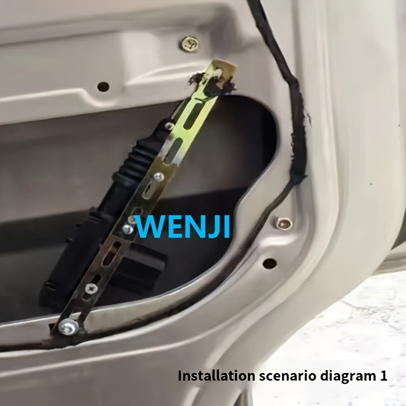 Car Central Lock Set (2 Pieces), with 2-Wire Motor, Compatible with 12V/24V Power System, Gun-Type Design, Battery Not Included