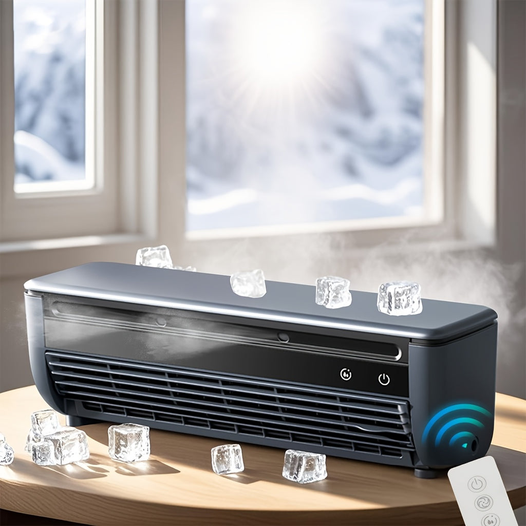 Superconducting Ice Mist Air Conditioning Fan with Remote Control, Multiple Modes