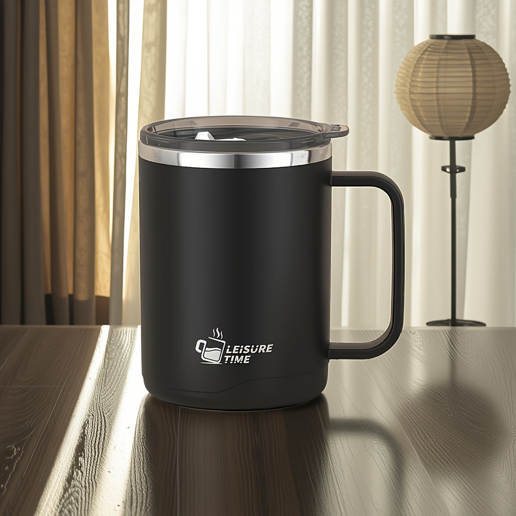 304 Stainless Steel Double Wall Mug, Insulated Coffee Milk Tea Cup, Japanese Style Creative Water Cup, Ideal Gift for Outdoor Adventures, Perfect Present for Ladies