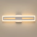 16-Inch 3000K LED Bathroom Light Fixture, Including Vanity and Mirror Wall Light