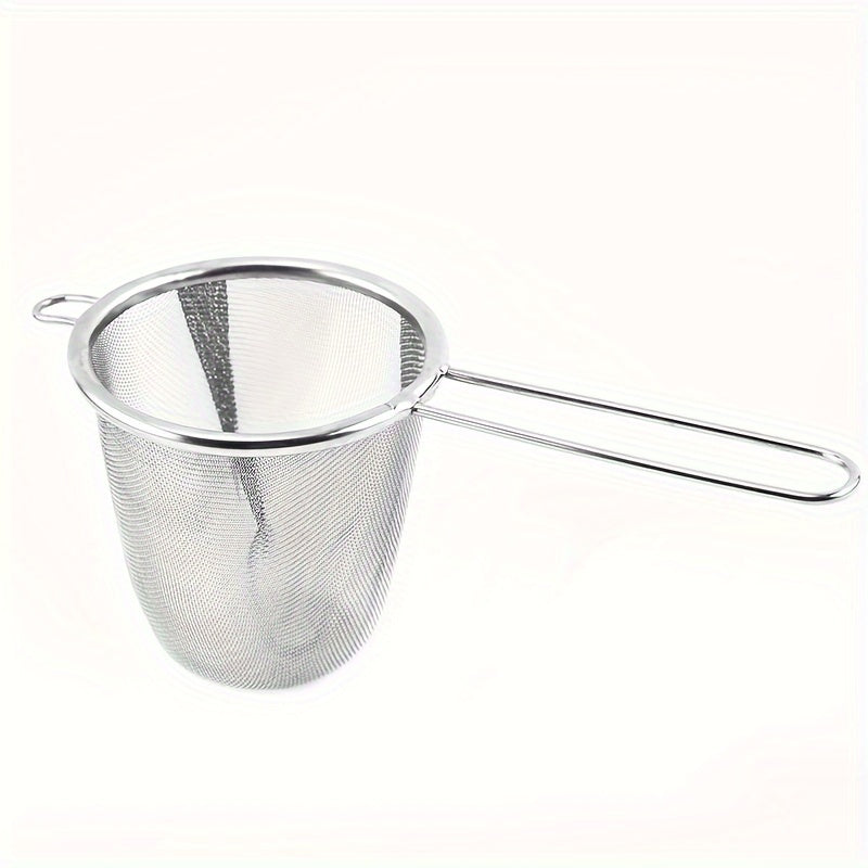 Stainless Steel Tea Infuser Single Ear Hanging Tea Strainer Filter Home Tea Ceremony Accessories