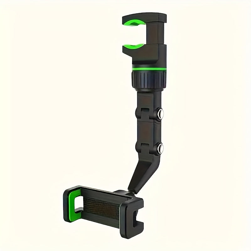 360° Rotating Adjustable Phone Holder – Car Mount & Guitar Stand, L-Shaped Design with Secure Grip, Durable Plastic Construction for Hands-Free Viewing & Music Playback, Car Accessory, Stylish Look, Sturdy Build