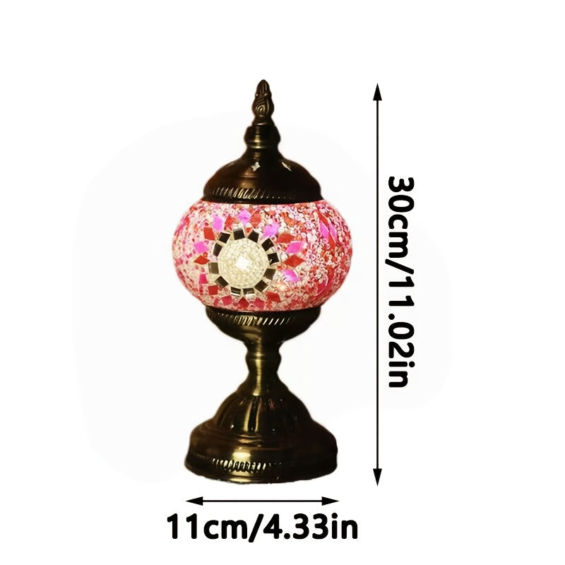 Tiffany table lamp, colored desk lamp, premium table lamp, Christmas gift
