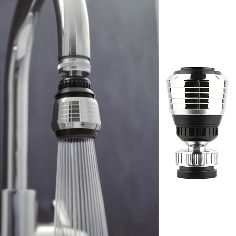 1pc Home Kitchen 360° Rotating Water-Saving Faucet – Aerator, Diffuser, Faucet Nozzle Filter, Adapter