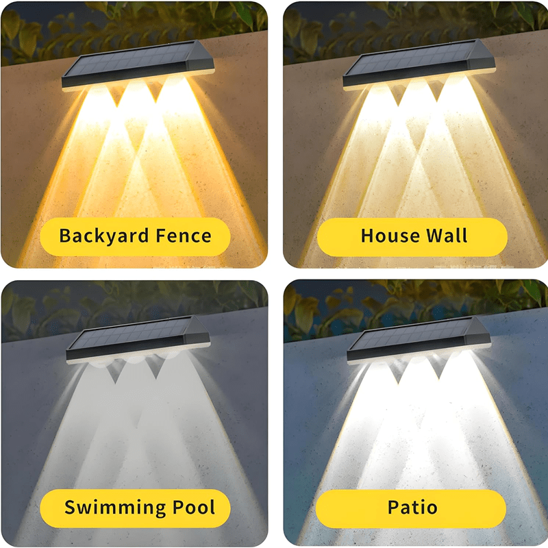 3-Color Temperature Wireless LED Spotlight, Motion Sensor Wall Light, USB Rechargeable Automatic On/Off, Adjustable Warm/Cool White Light, Suitable for Hallway, Bedroom and High-End Home Ambient Lighting