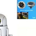 Solar Outdoor Ground Spotlight, Warm Light High-Brightness Landscape Lighting Lamp, Courtyard Patio Pathway Walkway Illumination, Garden Yard Lawn Ground Light, Home Outdoor Brightening Decorative Light