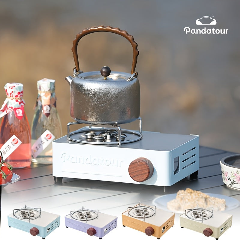 5-Burner High-Power Portable Camping Gas Stove, Ideal for Picnic, Home Cooking & Tea Brewing – Outdoor Cooking Set with Stainless Steel Safety System