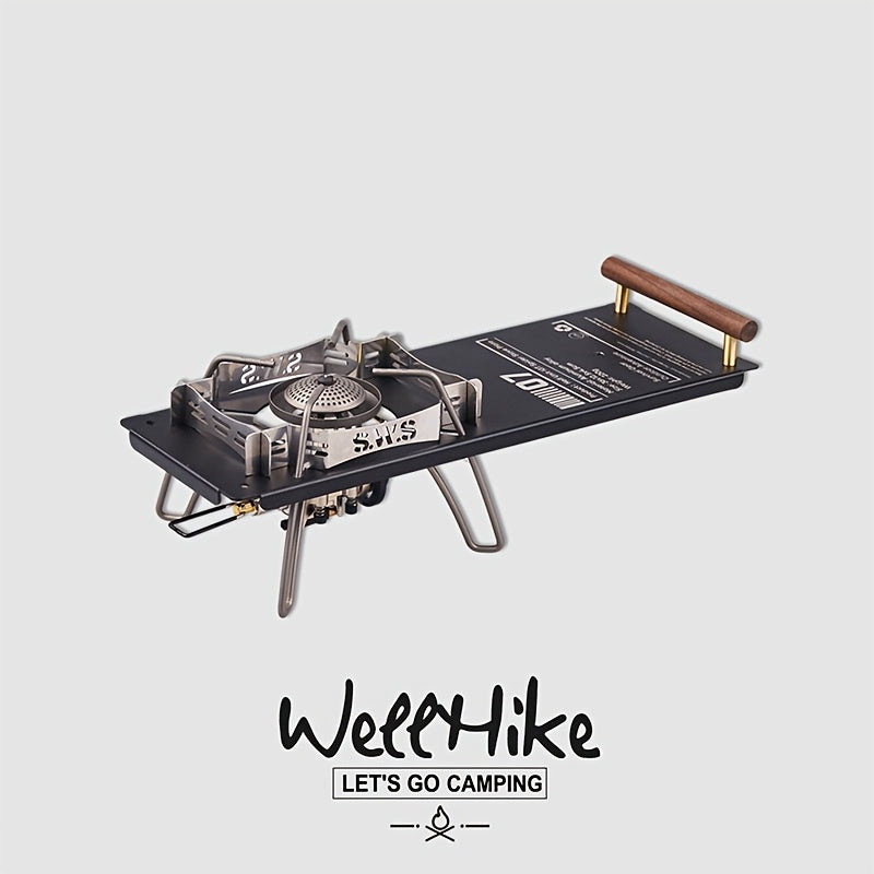 WELLHIKE Outdoor SWS Aluminum Alloy Half-Unit IGT Spider Stove Board, Multi-Functional Portable Camping Folding Grillj