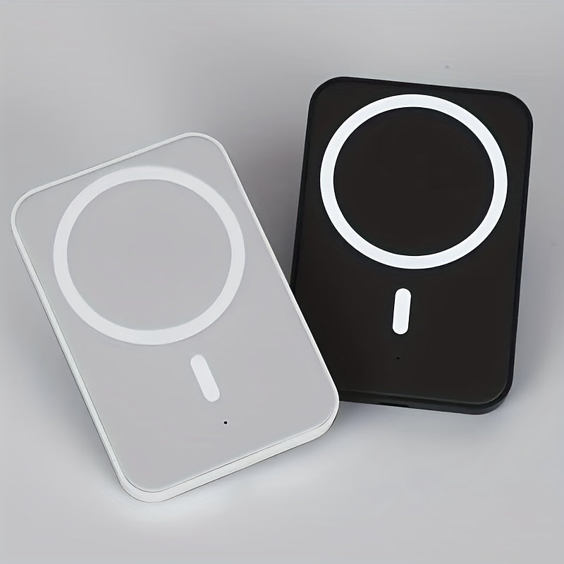 15W Magnetic Wireless Charging Stand, Suitable for iPhone 17/16/15/14/13/12 Series and 25/S24/S23/S22 - USB-C Interface, No Battery Required, Easy to Install, Fashionable Appearance | Essential USB-C Charging Station for Travel, Magnetic Mobile