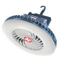 Portable Camping Fan Light with USB Charging Function, LED Fan Light for Tent, Working Lighting Hook, Powerful Repair Fill Light, Built-in 18650 Battery, Perfect for Camping, Hiking, Fishing and Outdoor Activities
