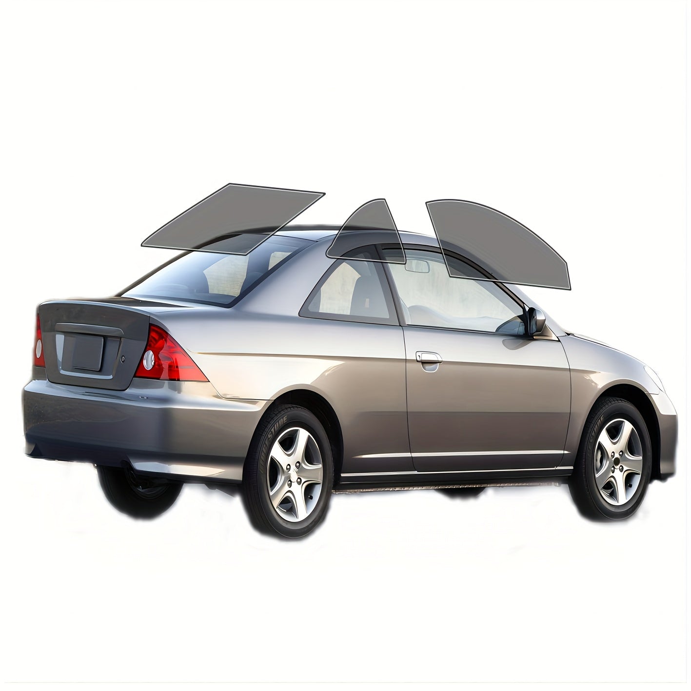 Pre-Cut Window Tint Film for 2001-2005 Honda Civic Coupe