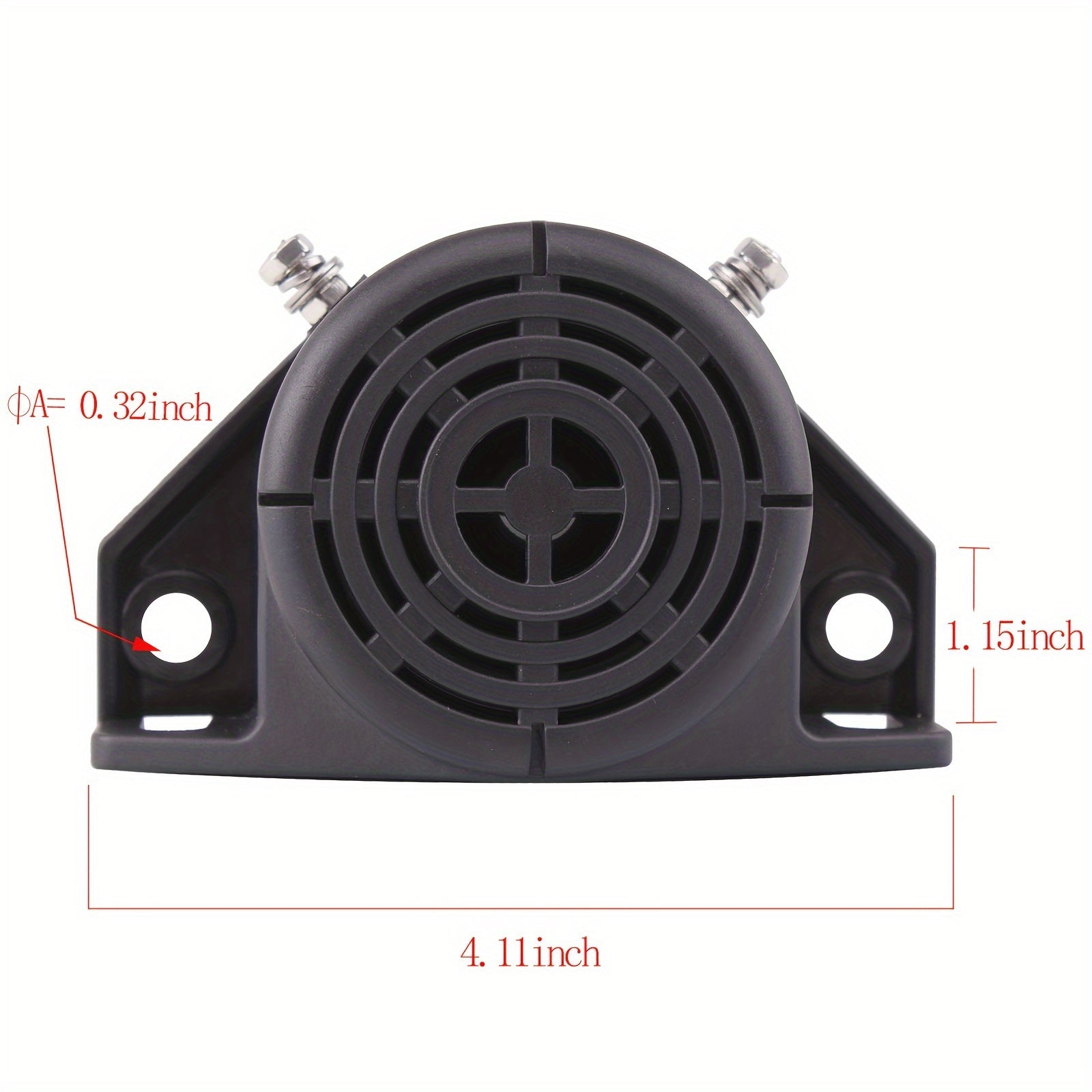 ALLREY Truck Reverse Alarm 105Db 12V/48V Vehicle Backup Horn BIBI Ringing Alarm Siren Industrial Heavy Duty Reverse Warning Horn