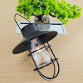 Solar portable hanging light, copper metal Edison warm light bulb, courtyard, patio, porch, pathway lighting, Halloween, Christmas holiday decorative gift, vintage outdoor decorative light